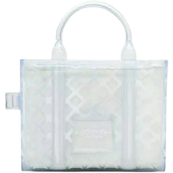 NWT! Marc Jacobs Authentic THE JELLY TOTE - Clear Transparent Tote / Crossbody - Picture 6 of 16